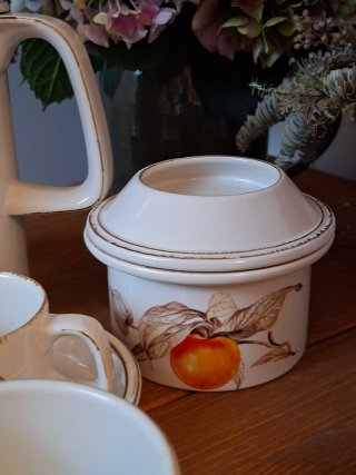 Servizio da caffè in porcellana per 6