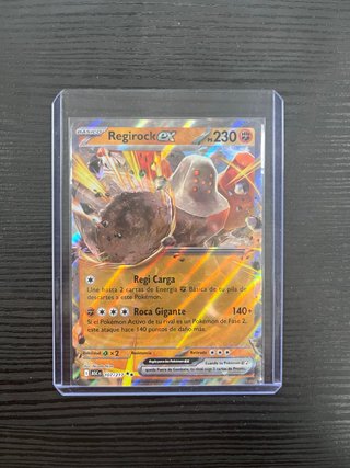 Carta Pokémon Regirock EX Héroes Ascendentes