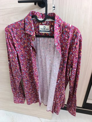 Camisa estampada YELLOW SKIN Talla L