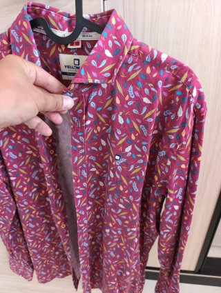 Camisa estampada YELLOW SKIN Talla L
