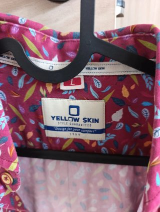 Camisa estampada YELLOW SKIN Talla L