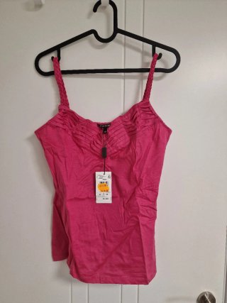 Camiseta tirantes Amitié rosa Talla 40