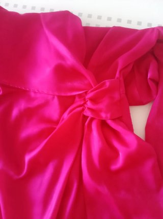 Vestido Zara T. S Rosa