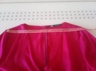 Vestido Zara T. S Rosa