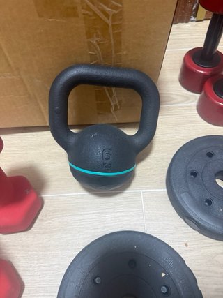 Pesas ajustables para ejercicio