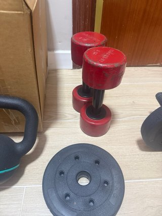 Pesas ajustables para ejercicio