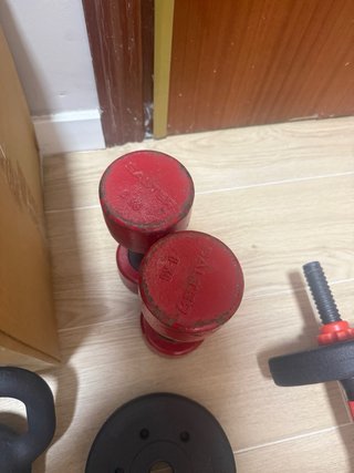 Pesas ajustables para ejercicio