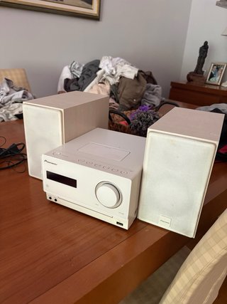 Microcadena Pioneer X-CM35-W Blanca