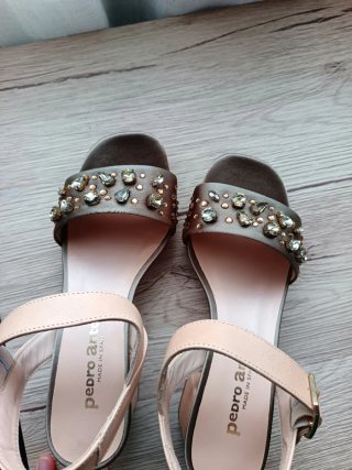 Sandalias Pedro Miralles Piel Raso Talla 36