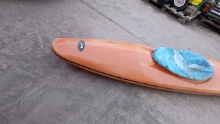 Kayak Canoa Fibra Naranja