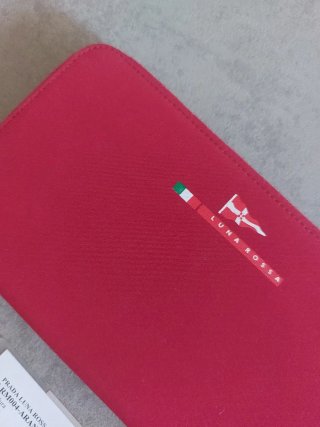 Portafoglio Luna Rossa Originale Nuovo con Cartell