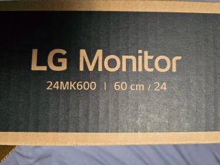 Monitor LG 24MK600 Nero