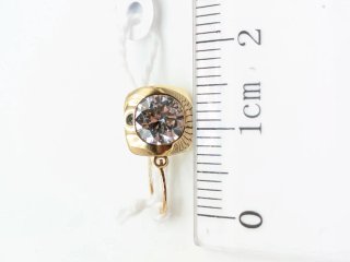 Pendientes Oro 18k con Circonita