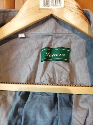 Camisa manga corta Leuver gris hombre