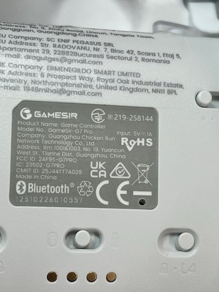 GameSir G7 Pro Controller 1000Hz con Stazione di Ricarica