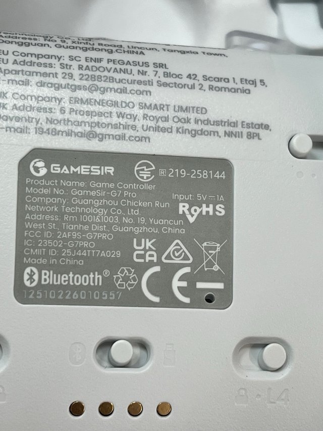 GameSir G7 Pro Mando 1000Hz con Estación#010557