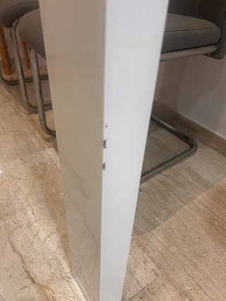 Mesa comedor cristal 150x90 cm