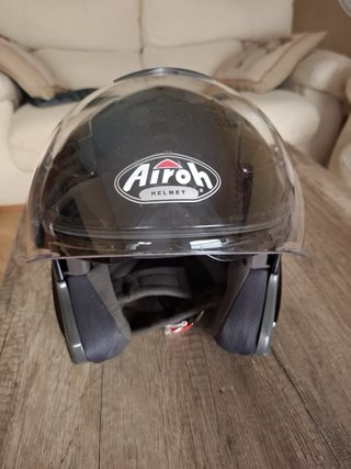 Casco Moto Airoh Negro Talla M