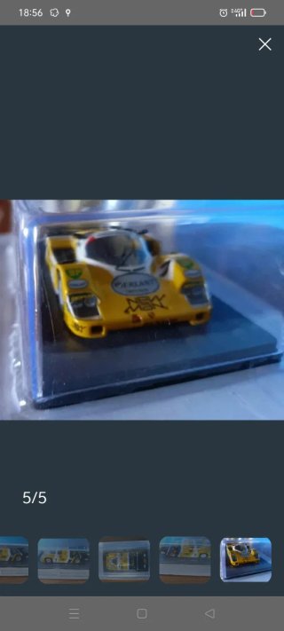 PORSCHE 956-#7 WINNER DE LE MANS 1984 ESCALA 1:43