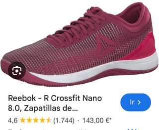 Zapatillas Reebok Nano CrossFit