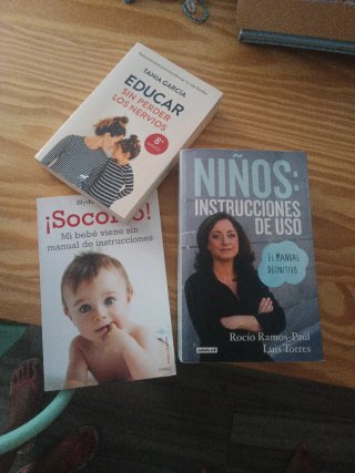 Lote 3 libros crianza infantil