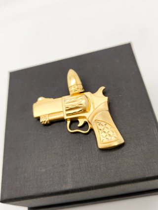 Colgante Pistola Oro 18kt Asa Bala