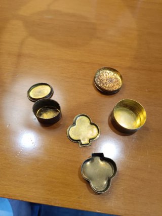 3 Pastilleros/Polveras Antiguas
