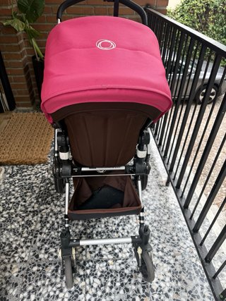 Carro Bugaboo Rosa y Marrón