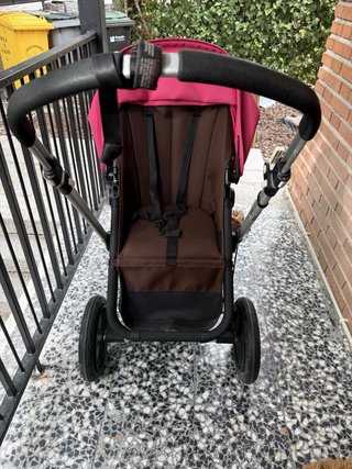 Carro Bugaboo Rosa y Marrón