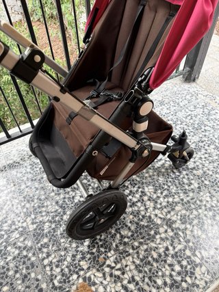 Carro Bugaboo Rosa y Marrón