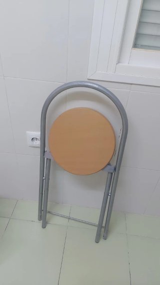 Taburete plegable