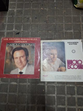 Lote 20 Vinilos LP Manolo Escobar Flamenco
