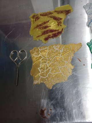Plantillas Mapa España Años 80