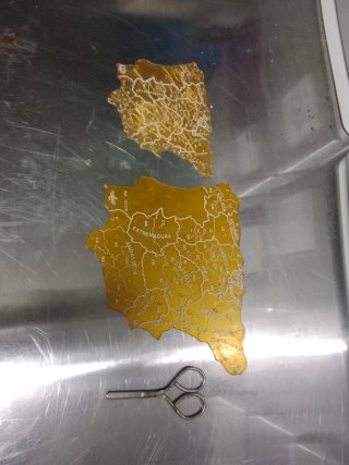 Plantillas Mapa España Años 80
