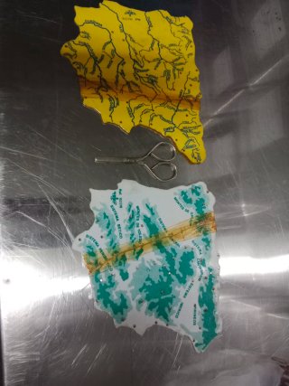 Plantillas Mapa España Años 80