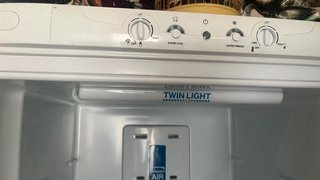 Nevera combi blanca