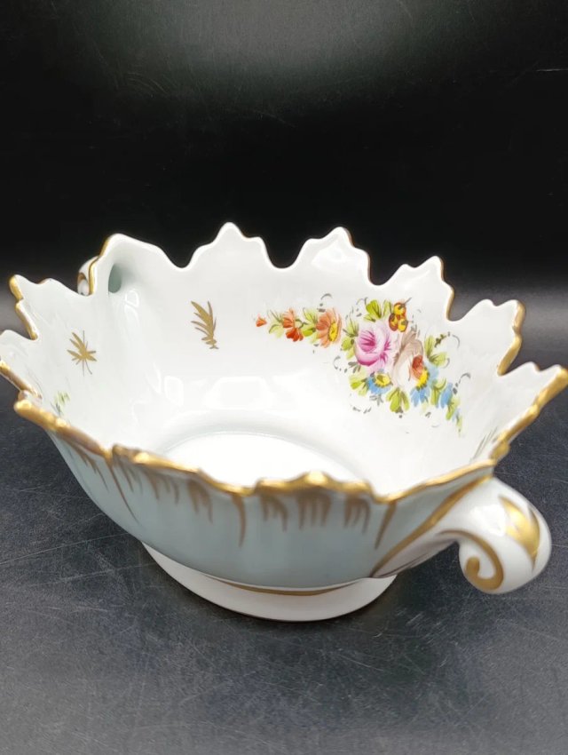 Cuenco de porcelana Limoges