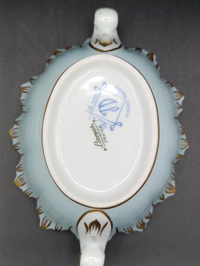 Cuenco de porcelana Limoges