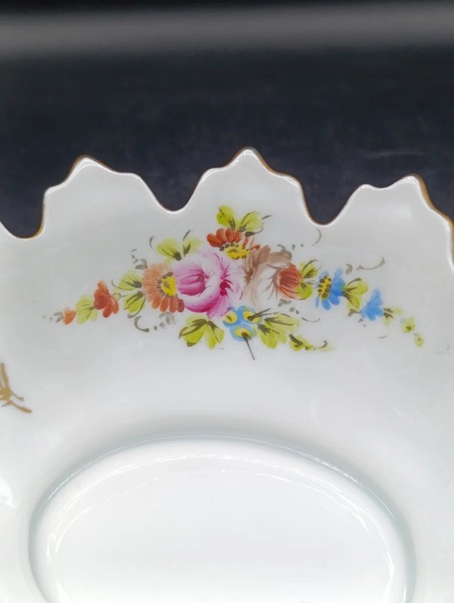 Cuenco de porcelana Limoges