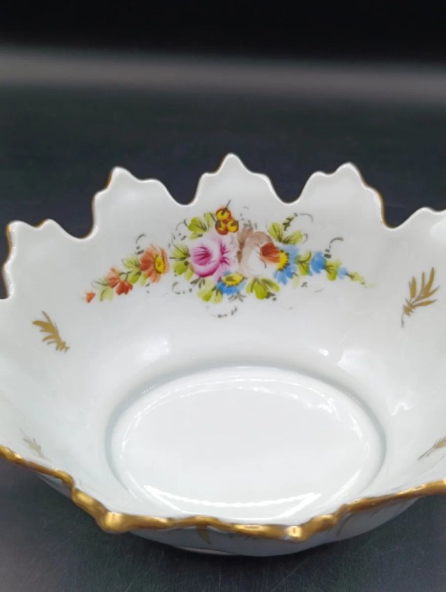 Cuenco de porcelana Limoges