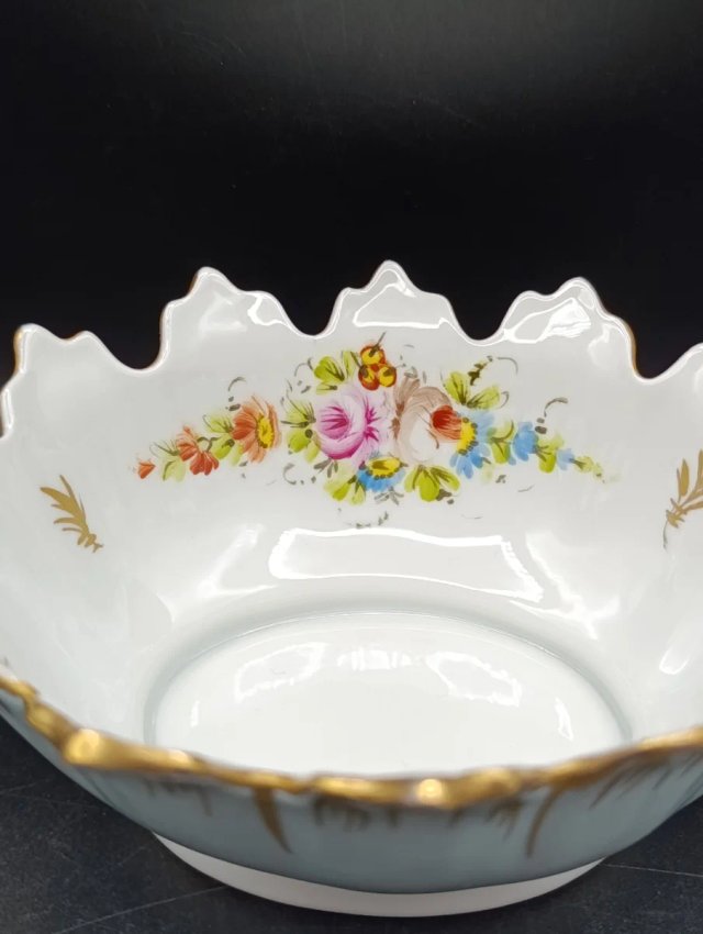 Cuenco de porcelana Limoges