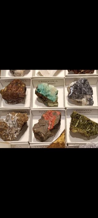 Collezione 30 Minerali
