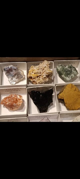 Collezione 30 Minerali