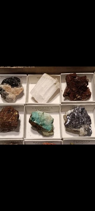 Collezione 30 Minerali