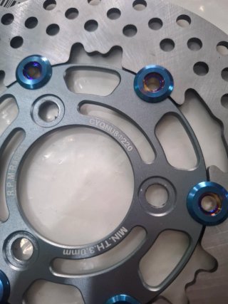 Pinza Freno RPM + Disco Flotante + Soporte
