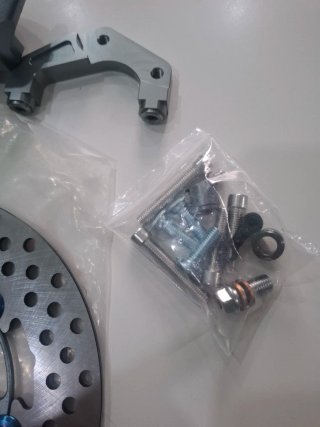 Pinza Freno RPM + Disco Flotante + Soporte
