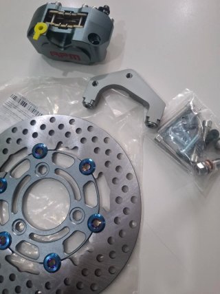 Pinza Freno RPM + Disco Flotante + Soporte