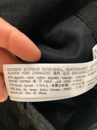 Pantalones cargo Massimo Dutti negros