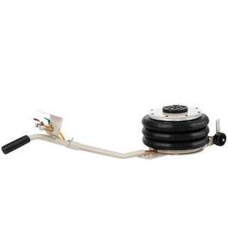 Gato Neumático de 5 Toneladas/4999.9 kg Gato de Aire de Triple Bolsa Altura de Elevación 16.5-40.6 cm Gato Inflable para Automóviles Gato de Aire Neumático 4999.9 kg de Capacidad Elevación Extrema...