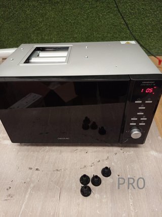 Cecotec Microondas Encastrable Digital GrandHeat 2350 Built-In Black